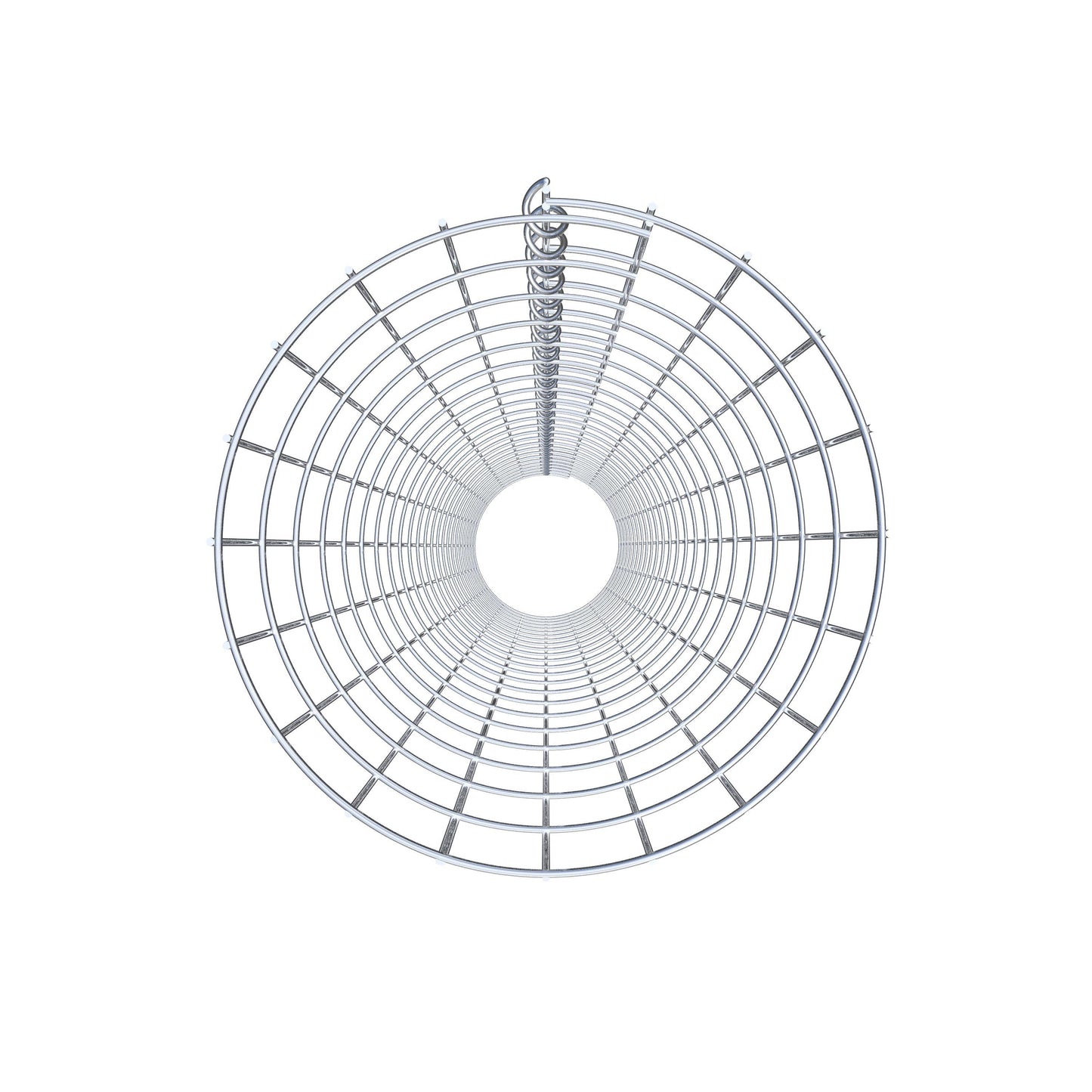Coluna de gabião redonda 32 cm de diâmetro, 230 cm de altura, malhagem 5 cm x 10 cm