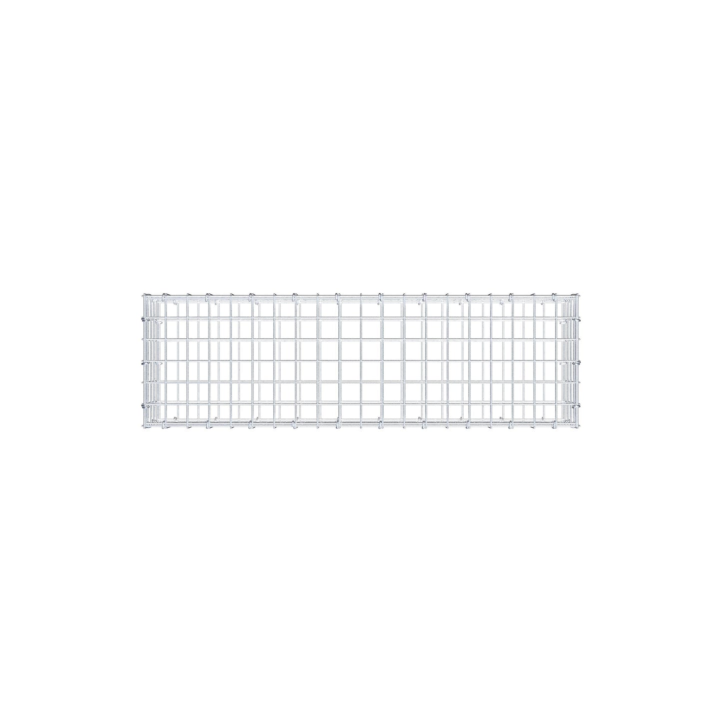 Gabion 100 cm x 20 cm x 30 cm (L x H x D), maskestørrelse 5 cm x 5 cm, C-ring