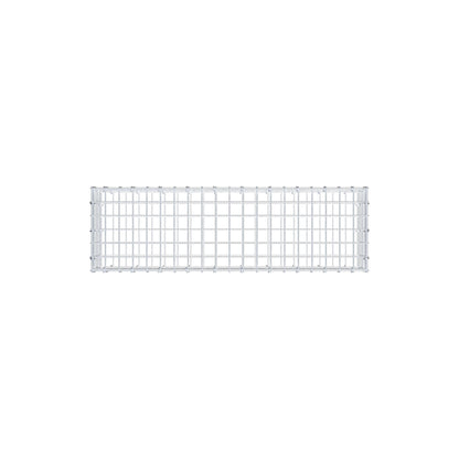 Gabion 100 cm x 20 cm x 30 cm (L x H x D), maskestørrelse 5 cm x 5 cm, C-ring