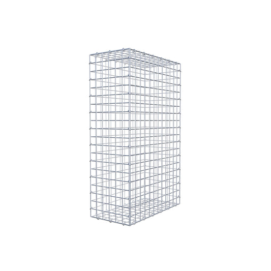 Gabion 100 cm x 60 cm x 30 cm (L x H x P), mailles 5 cm x 5 cm, anneau en C