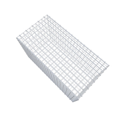Gabion 100 cm x 60 cm x 50 cm (L x H x D), mesh size 5 cm x 5 cm, C-ring
