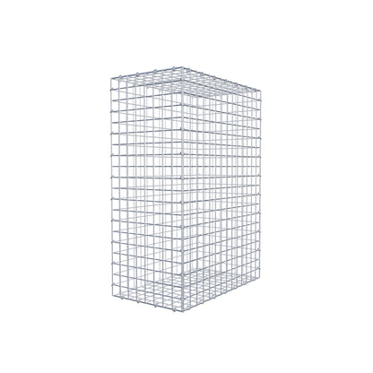 Gabion 100 cm x 70 cm x 40 cm (L x H x P), mailles 5 cm x 5 cm, anneau en C