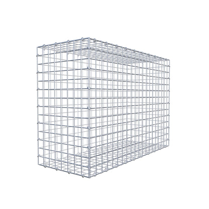 Gabion 100 cm x 70 cm x 40 cm (L x H x P), mailles 5 cm x 5 cm, anneau en C