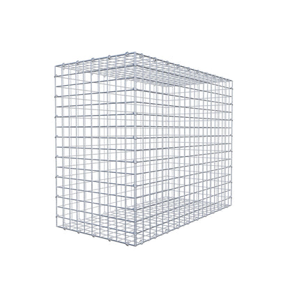Gabion 100 cm x 80 cm x 50 cm (L x H x D), mesh size 5 cm x 5 cm, C-ring