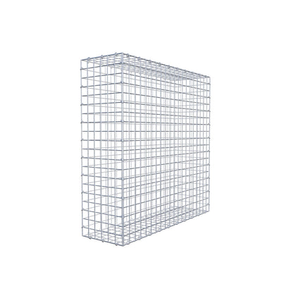 Gabion 100 cm x 100 cm x 30 cm (L x H x D), maskstorlek 5 cm x 5 cm, C-ring