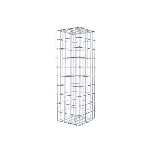 Gabion 100 cm x 30 cm x 30 cm (L x H x P), mailles 5 cm x 10 cm, anneau en C