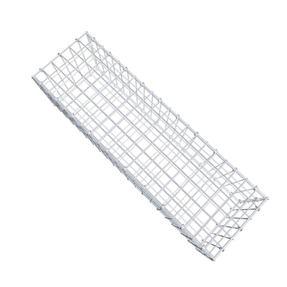 Gabion 100 cm x 30 cm x 30 cm (L x H x D), maskstorlek 5 cm x 10 cm, C-ring