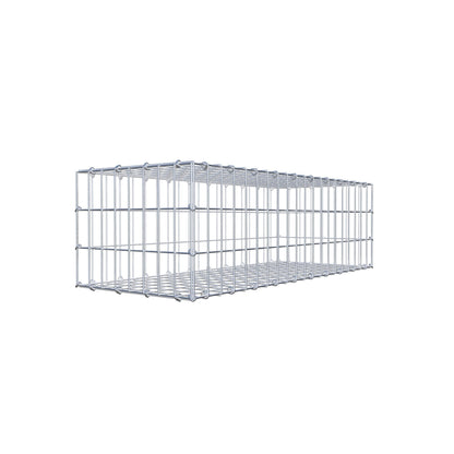 Gabion 100 cm x 30 cm x 40 cm (L x H x D), mesh size 5 cm x 10 cm, C-ring