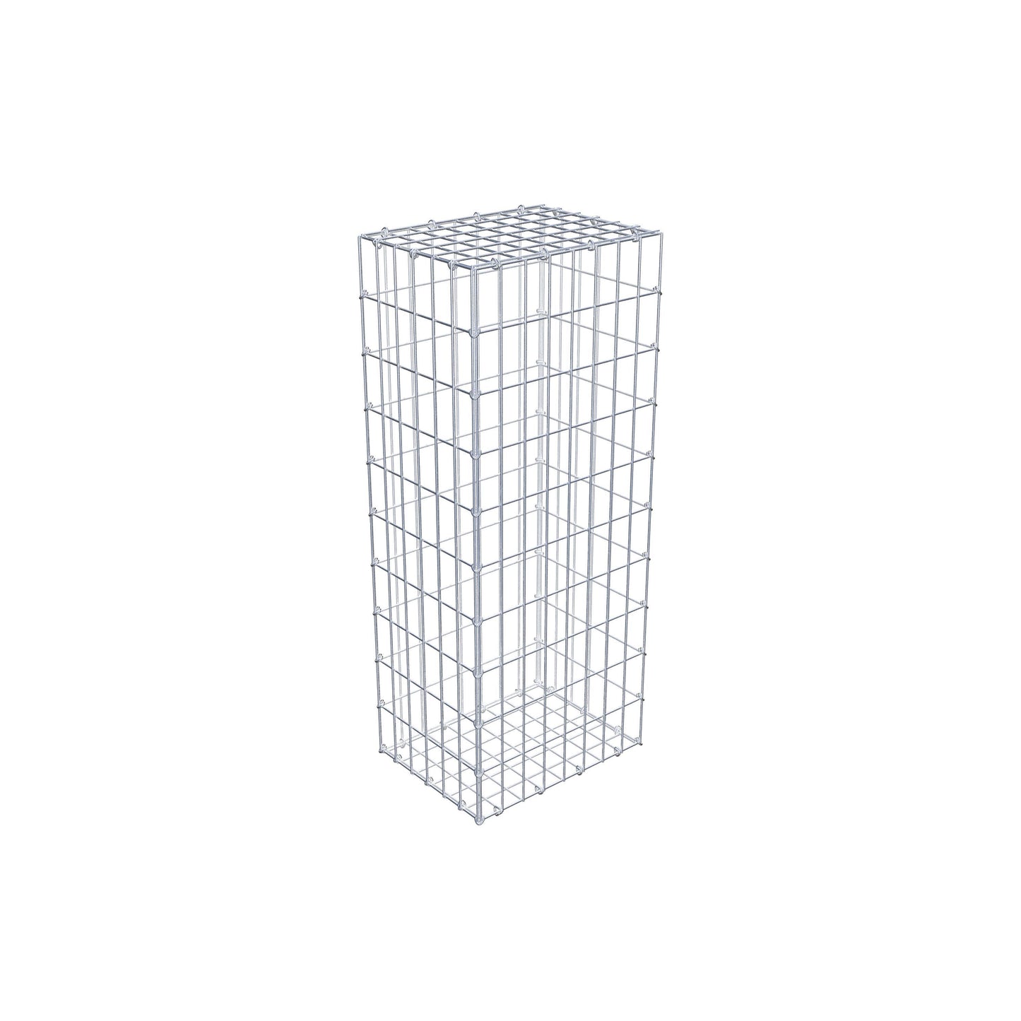 Gabion 100 cm x 30 cm x 40 cm (L x H x D), mesh size 5 cm x 10 cm, C-ring