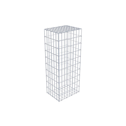 Gabion 100 cm x 30 cm x 40 cm (L x H x D), mesh size 5 cm x 10 cm, C-ring