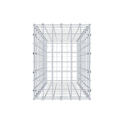 Gabion 100 cm x 30 cm x 40 cm (L x H x D), mesh size 5 cm x 10 cm, C-ring