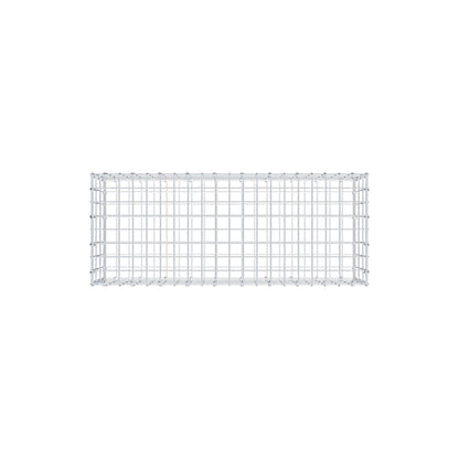 Gabion 100 cm x 30 cm x 40 cm (L x H x D), mesh size 5 cm x 10 cm, C-ring