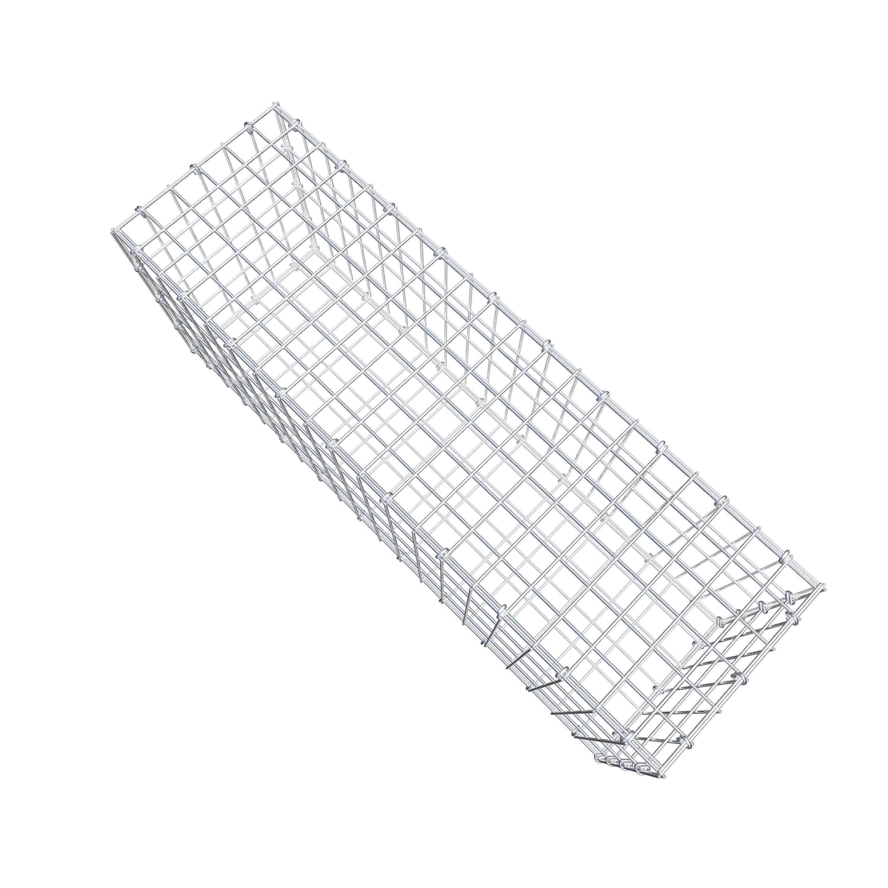 Gabione 100 cm x 40 cm x 30 cm (L x H x T), Maschenweite 5 cm x 10 cm, C-Ring