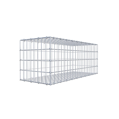 Gavión 100 cm x 40 cm x 40 cm (L x A x P), luz de malla 5 cm x 10 cm, anillo en C