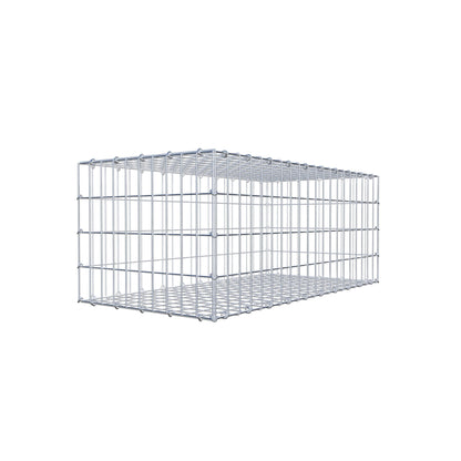 Schanskorf 100 cm x 40 cm x 50 cm (L x H x D), maaswijdte 5 cm x 10 cm, C-ring