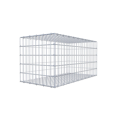 Gabion 100 cm x 50 cm x 50 cm (L x H x D), maskstorlek 5 cm x 10 cm, C-ring