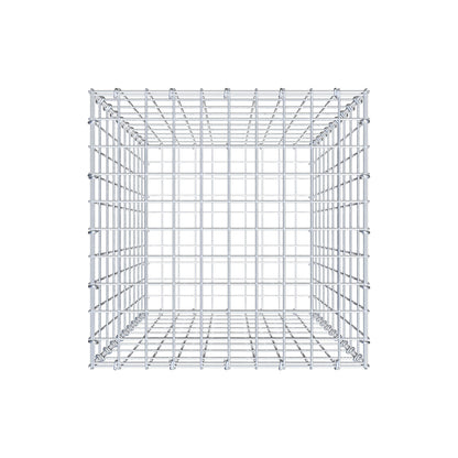 Gabion 100 cm x 50 cm x 50 cm (L x H x D), maskstorlek 5 cm x 10 cm, C-ring