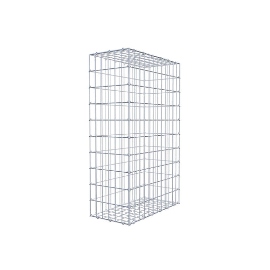 Gabion 100 cm x 60 cm x 30 cm (L x H x P), mailles 5 cm x 10 cm, anneau en C