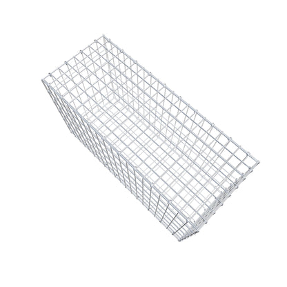 Gabion 100 cm x 60 cm x 40 cm (L x H x P), mailles 5 cm x 10 cm, anneau en C