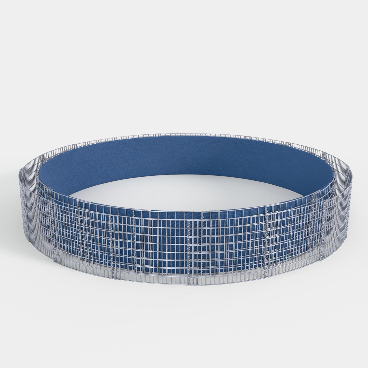 Raised bed round, outer diameter 502 cm, height 50 cm, mesh size 5 x 10 cm, wall thickness 15 cm