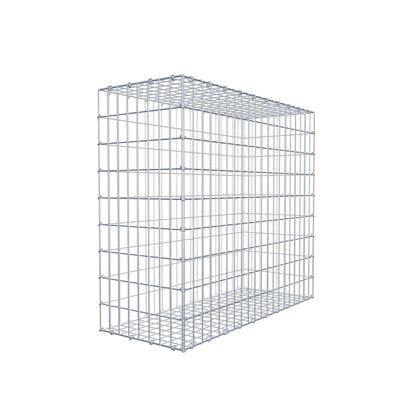 Gabion 100 cm x 90 cm x 40 cm (L x H x D), maskstorlek 5 cm x 10 cm, C-ring