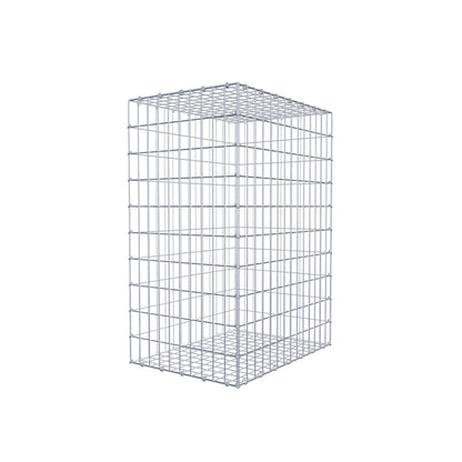 Gabion 100 cm x 70 cm x 50 cm (L x H x P), mailles 5 cm x 10 cm, anneau en C