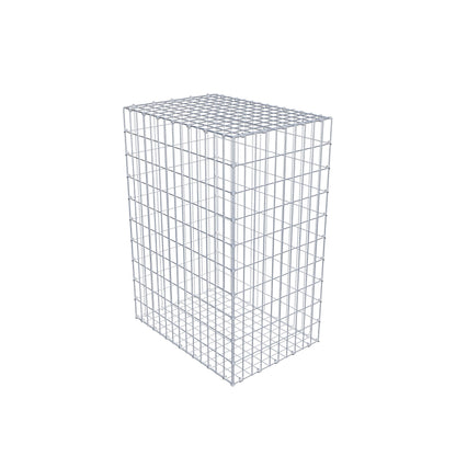 Gabion 100 cm x 70 cm x 50 cm (L x H x P), mailles 5 cm x 10 cm, anneau en C
