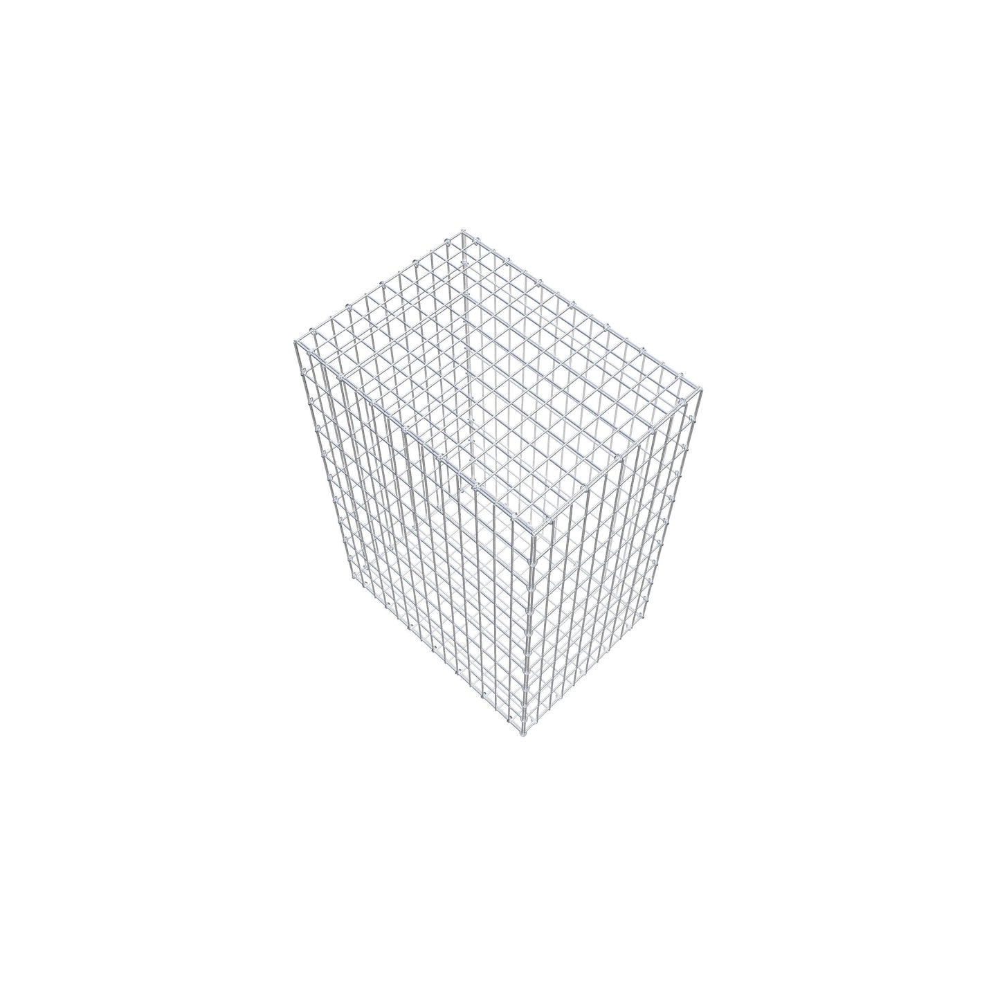 Gabion 100 cm x 70 cm x 50 cm (L x H x P), mailles 5 cm x 10 cm, anneau en C