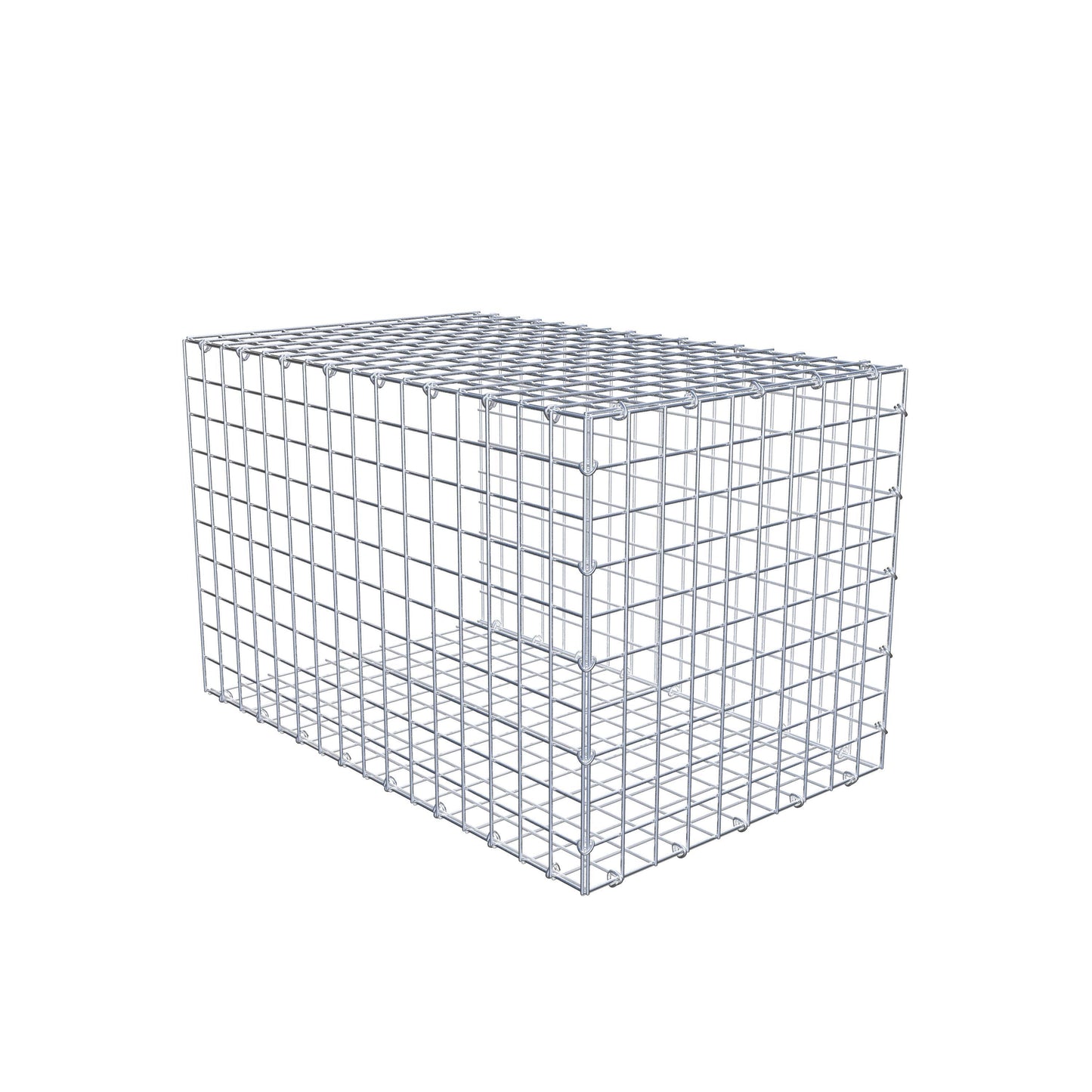 Pila adicional tipo 2 80 cm x 50 cm x 50 cm (L x A x P), malla 5 cm x 5 cm, anillo en C