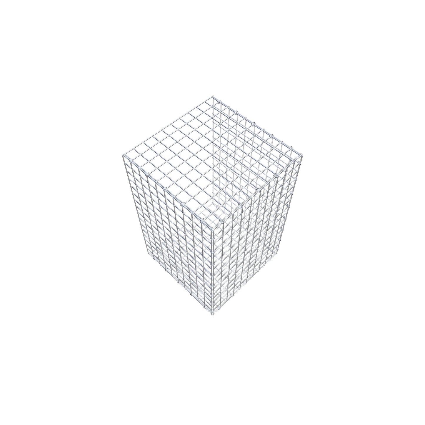 Pila adicional tipo 2 80 cm x 50 cm x 50 cm (L x A x P), malla 5 cm x 5 cm, anillo en C