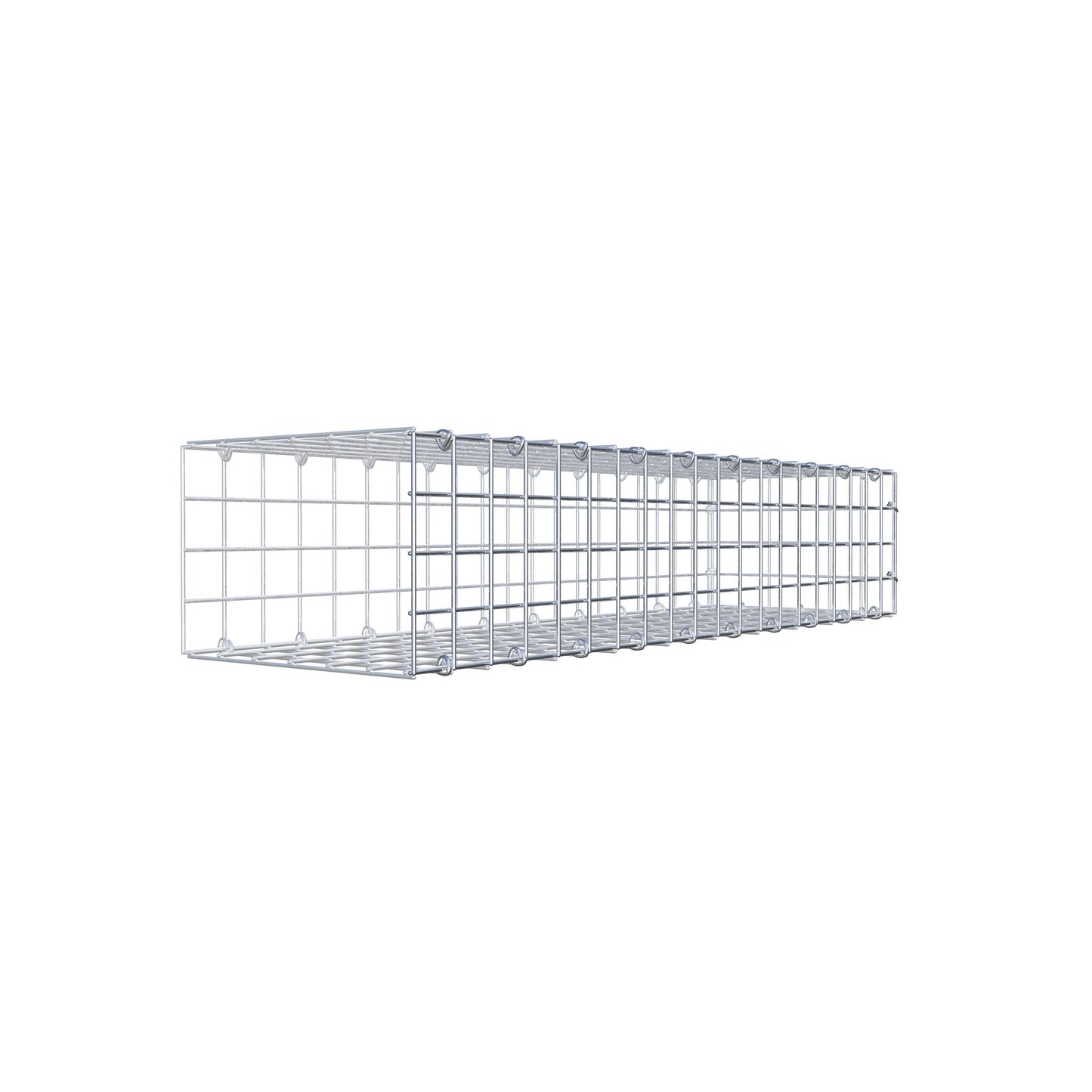 Fourche rapportée type 2 100 cm x 20 cm x 30 cm (L x H x P), mailles 5 cm x 5 cm, anneau C