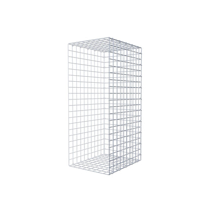 Fourche rapportée type 2 100 cm x 50 cm x 40 cm (L x H x P), mailles 5 cm x 5 cm, anneau C