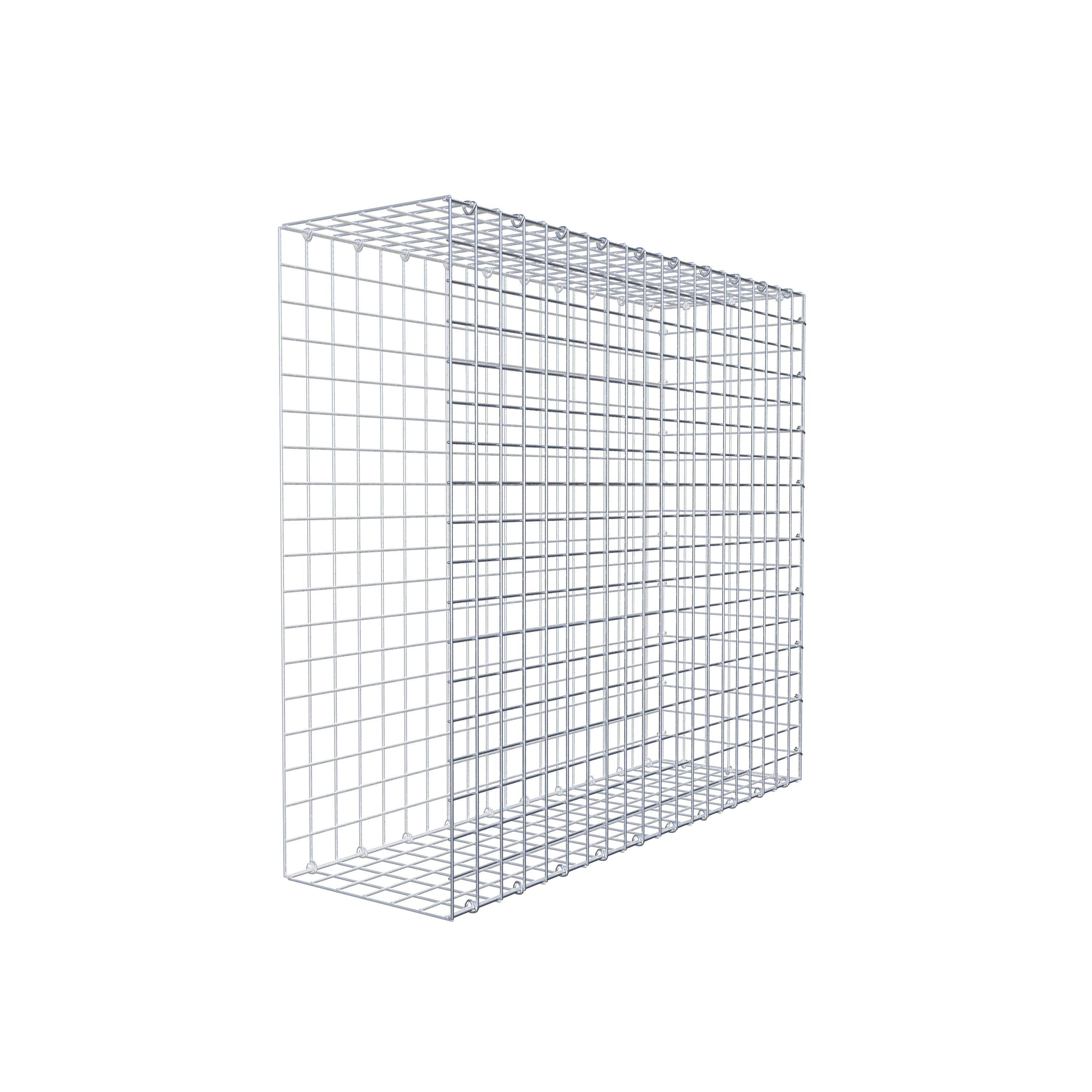 Schanskorf type 2 100 cm x 90 cm x 30 cm (L x H x D), maaswijdte 5 cm x 5 cm, C-ring