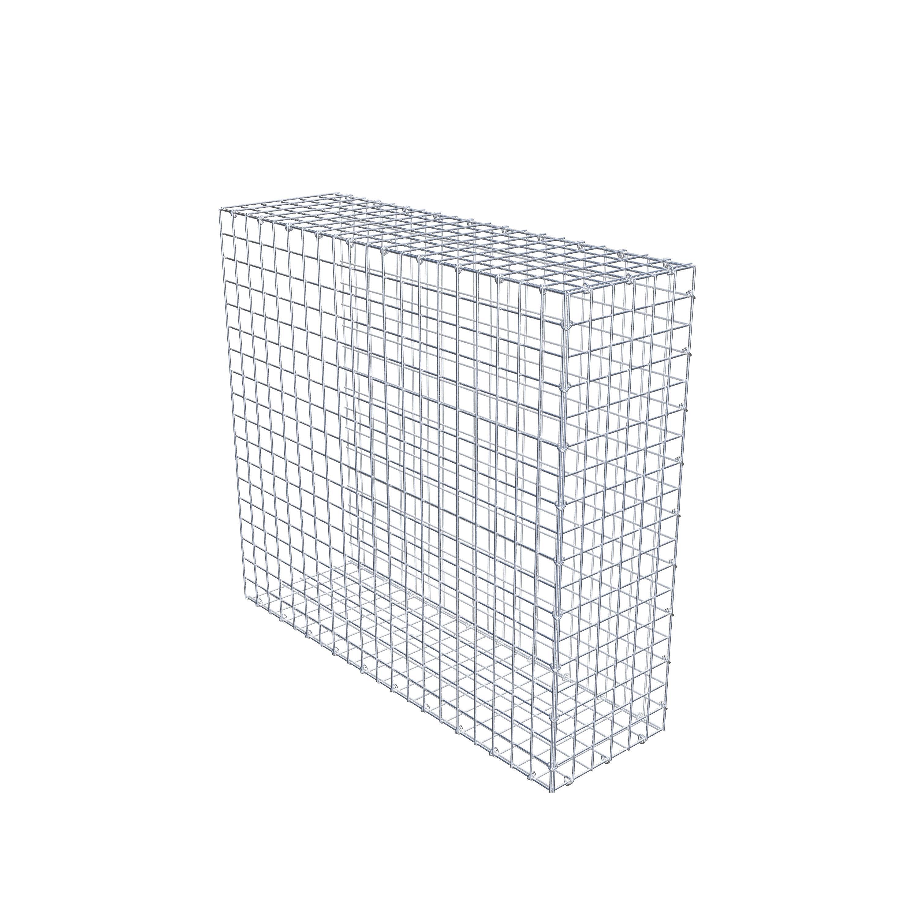 Schanskorf type 2 100 cm x 90 cm x 30 cm (L x H x D), maaswijdte 5 cm x 5 cm, C-ring