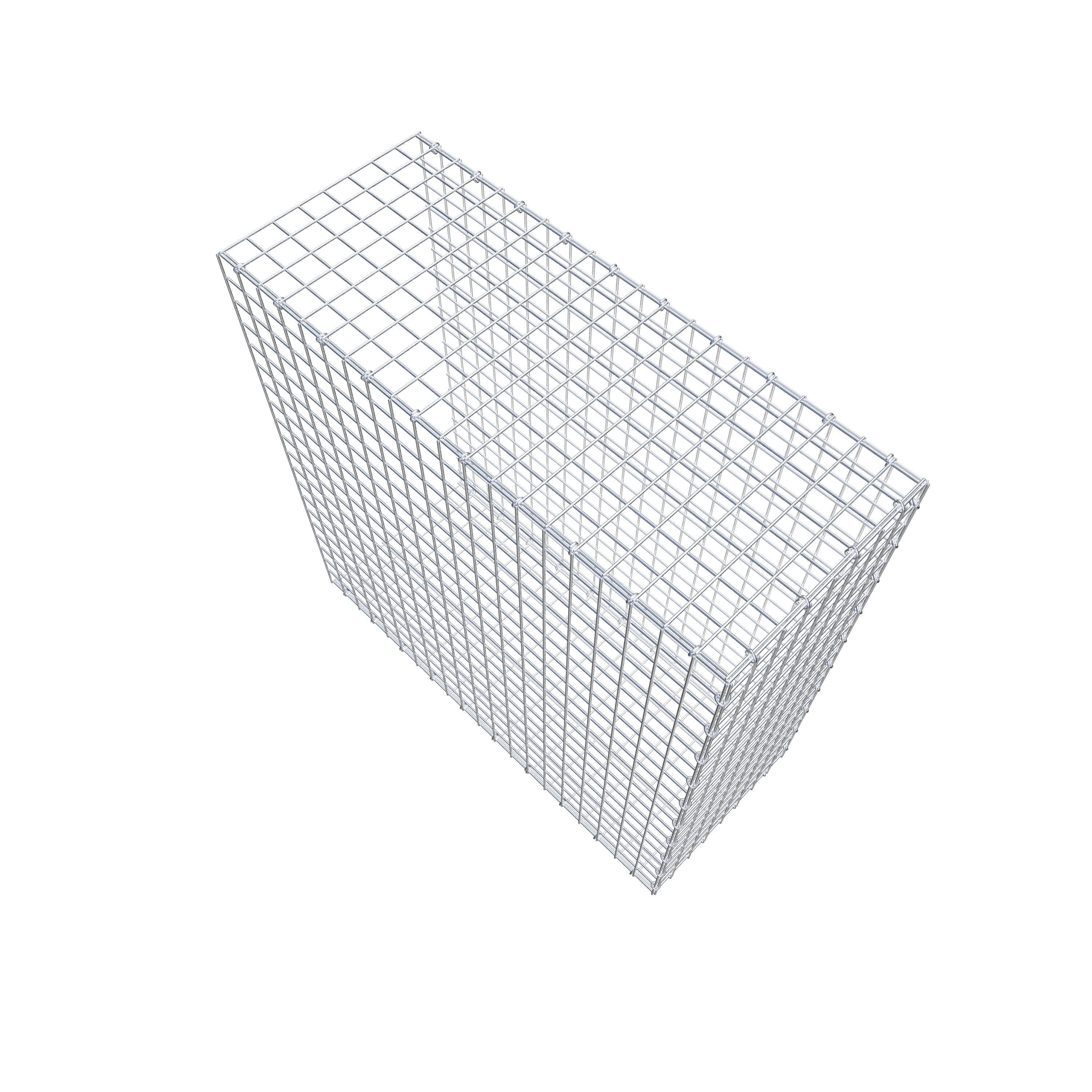 Fourche rapportée type 2 100 cm x 100 cm x 40 cm (L x H x P), mailles 5 cm x 5 cm, anneau C