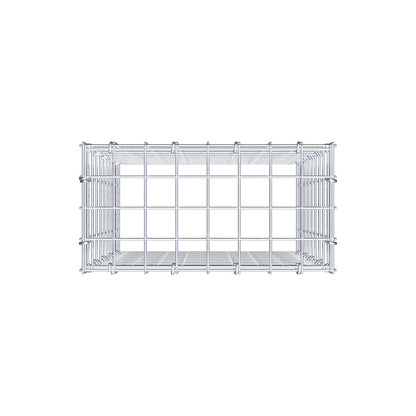 Tilläggspåle typ 3 50 cm x 40 cm x 20 cm (L x H x D), maskstorlek 5 cm x 5 cm, C-ring