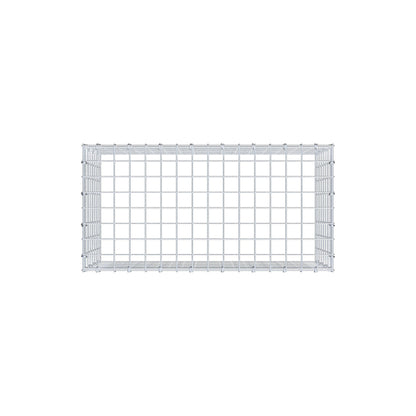 Anbaugabione Typ 3 80 cm x 40 cm x 40 cm (L x H x T), Maschenweite 5 cm x 5 cm, C-Ring