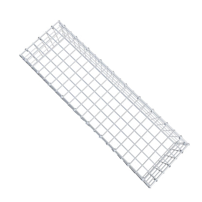 Typ 3 påbyggnadsgabion 100 cm x 20 cm x 30 cm (L x H x D), maskstorlek 5 cm x 5 cm, C-ring