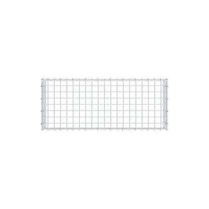 Monteret gabion type 3 100 cm x 20 cm x 40 cm (L x H x D), maskestørrelse 5 cm x 5 cm, C-ring