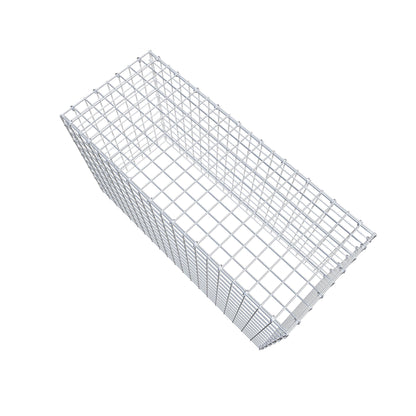 Monteret gabion type 3 100 cm x 60 cm x 40 cm (L x H x D), maskestørrelse 5 cm x 5 cm, C-ring