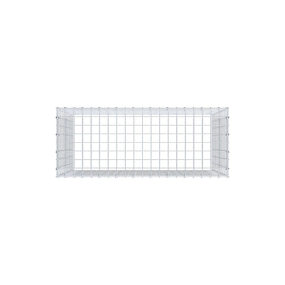 Anbaugabione Typ 3 100 cm x 70 cm x 40 cm (L x H x T), Maschenweite 5 cm x 5 cm, C-Ring