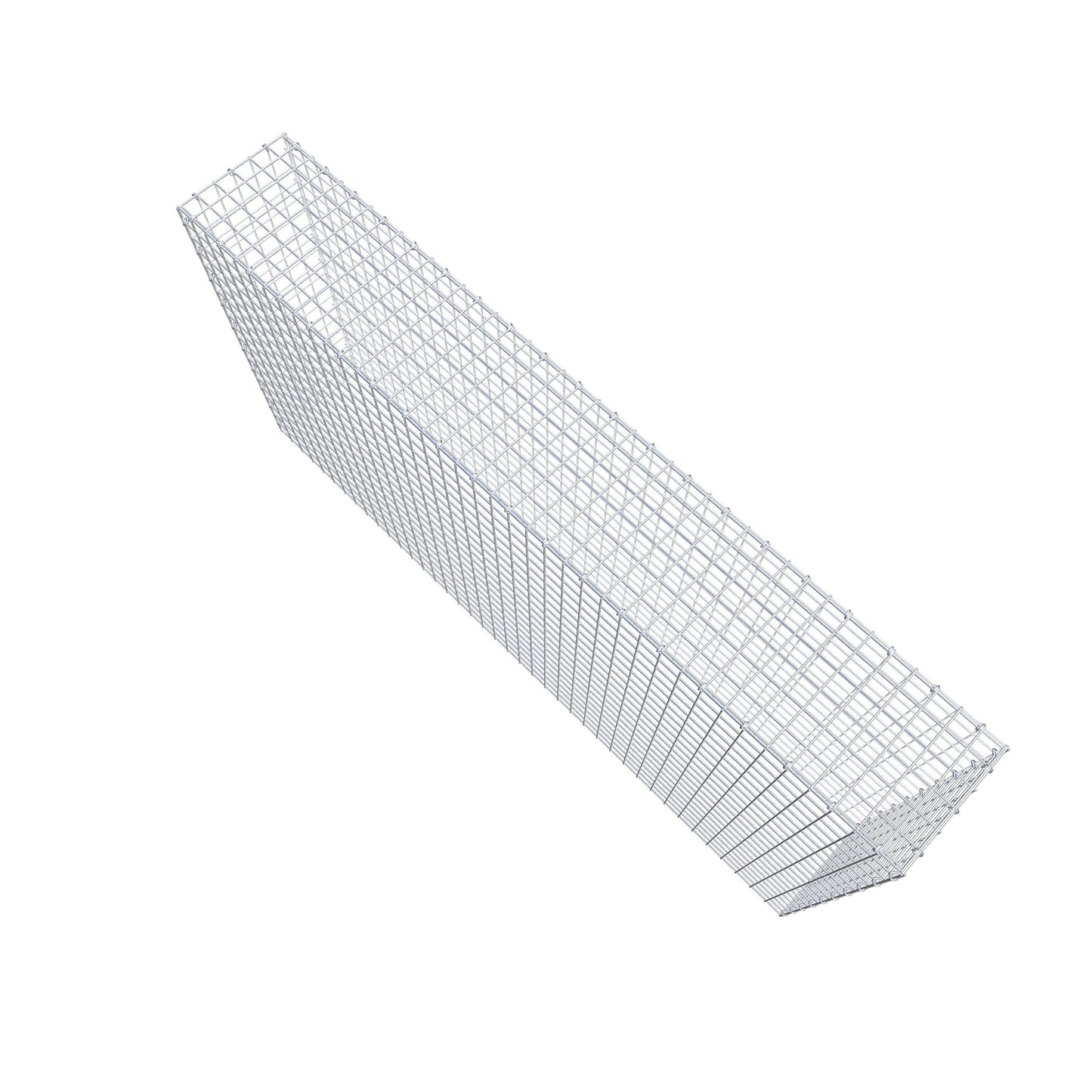 Anbaugabione Typ 3 200 cm x 100 cm x 30 cm (L x H x T), Maschenweite 5 cm x 5 cm, C-Ring