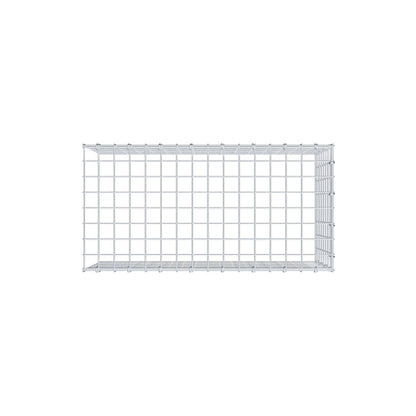 Anbaugabione Typ 4 80 cm x 40 cm x 40 cm (L x H x T), Maschenweite 5 cm x 5 cm, C-Ring