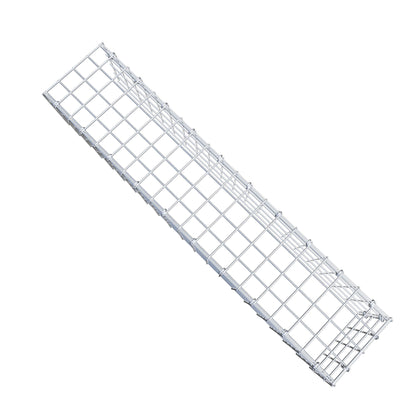 Extra gabion typ 4 100 cm x 20 cm x 20 cm (L x H x D), maskstorlek 5 cm x 5 cm, C-ring