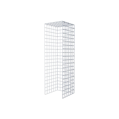 Anbaugabione Typ 4 100 cm x 30 cm x 30 cm (L x H x T), Maschenweite 5 cm x 5 cm, C-Ring