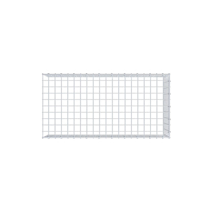 Anbaugabione Typ 4 100 cm x 30 cm x 50 cm (L x H x T), Maschenweite 5 cm x 5 cm, C-Ring