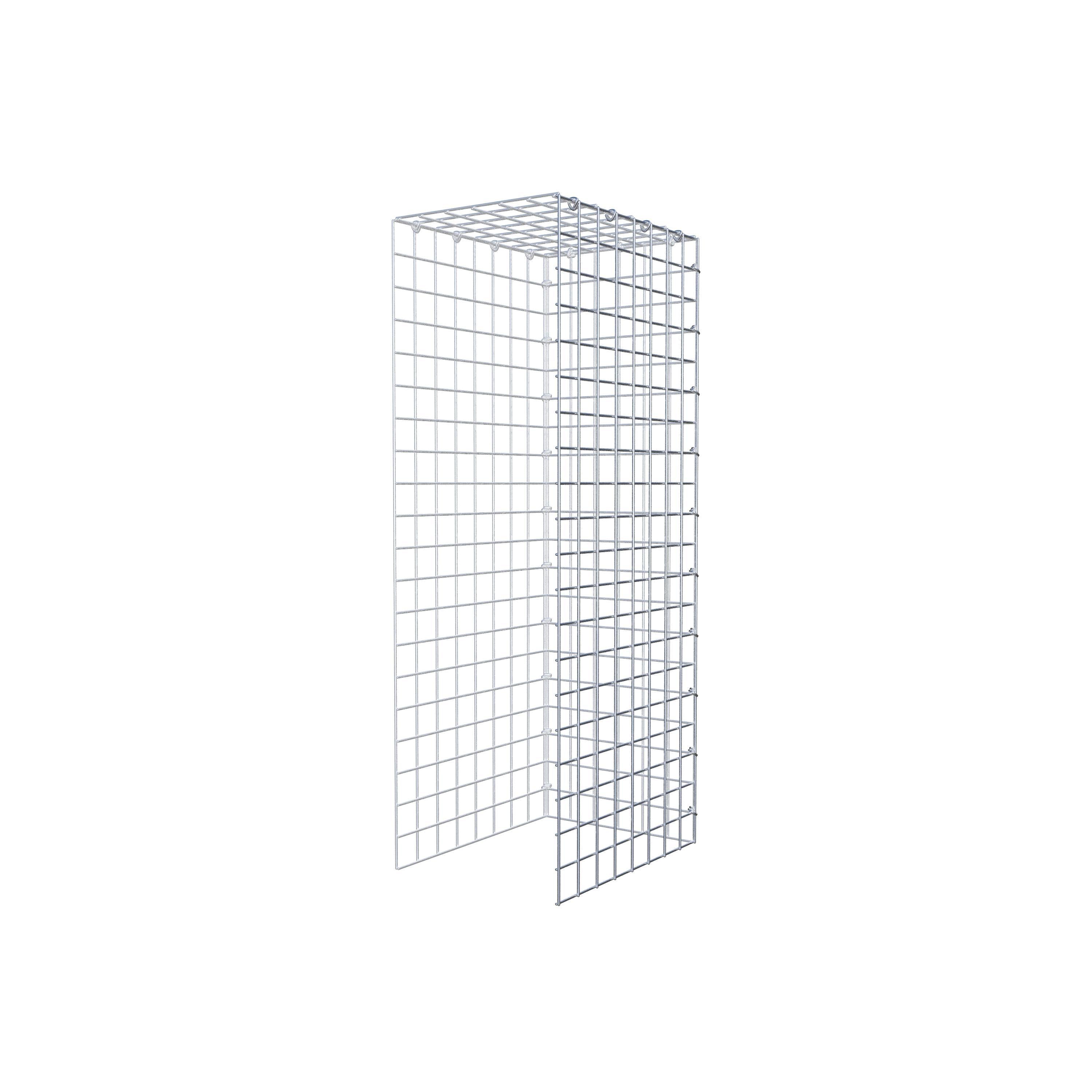 Pile aggiuntivo tipo 4 100 cm x 40 cm x 30 cm (L x H x P), maglia 5 cm x 5 cm, anello a C