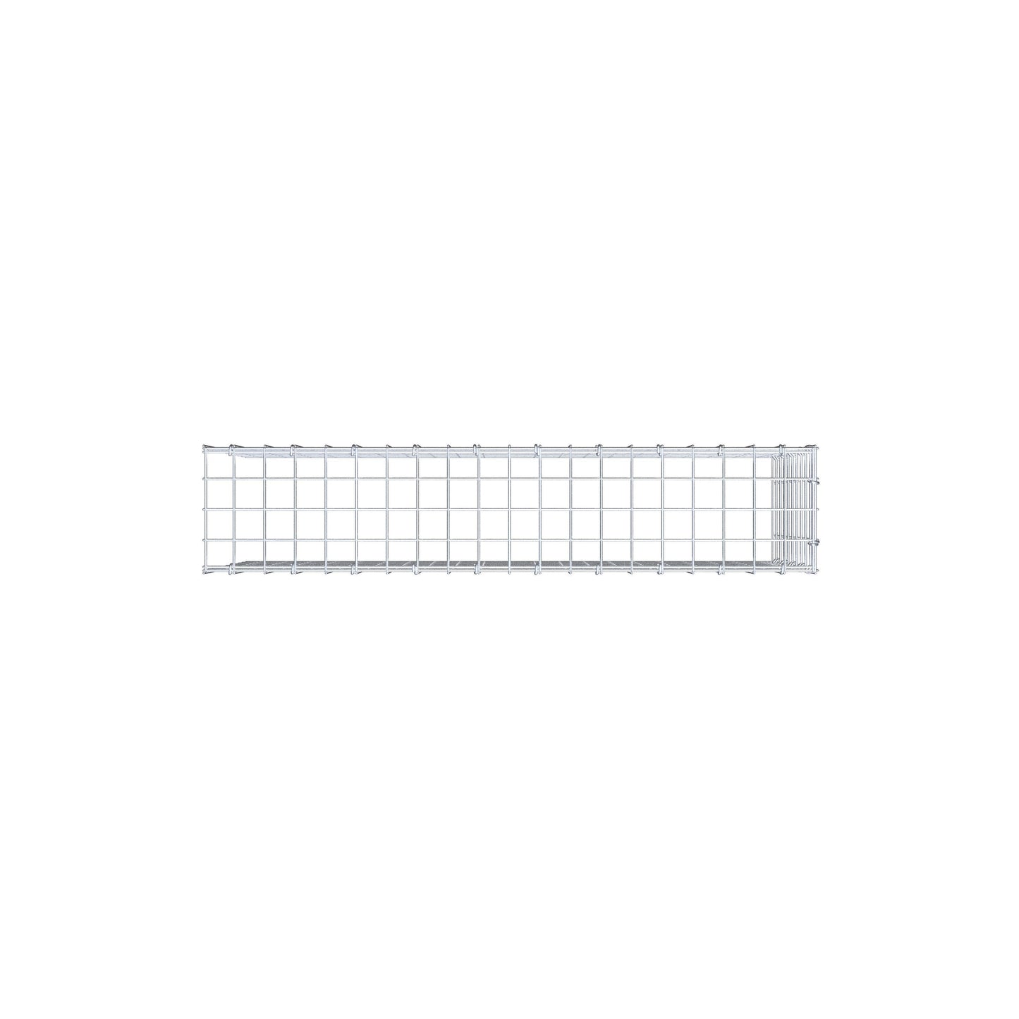 Anbaugabione Typ 4 100 cm x 50 cm x 20 cm (L x H x T), Maschenweite 5 cm x 5 cm, C-Ring