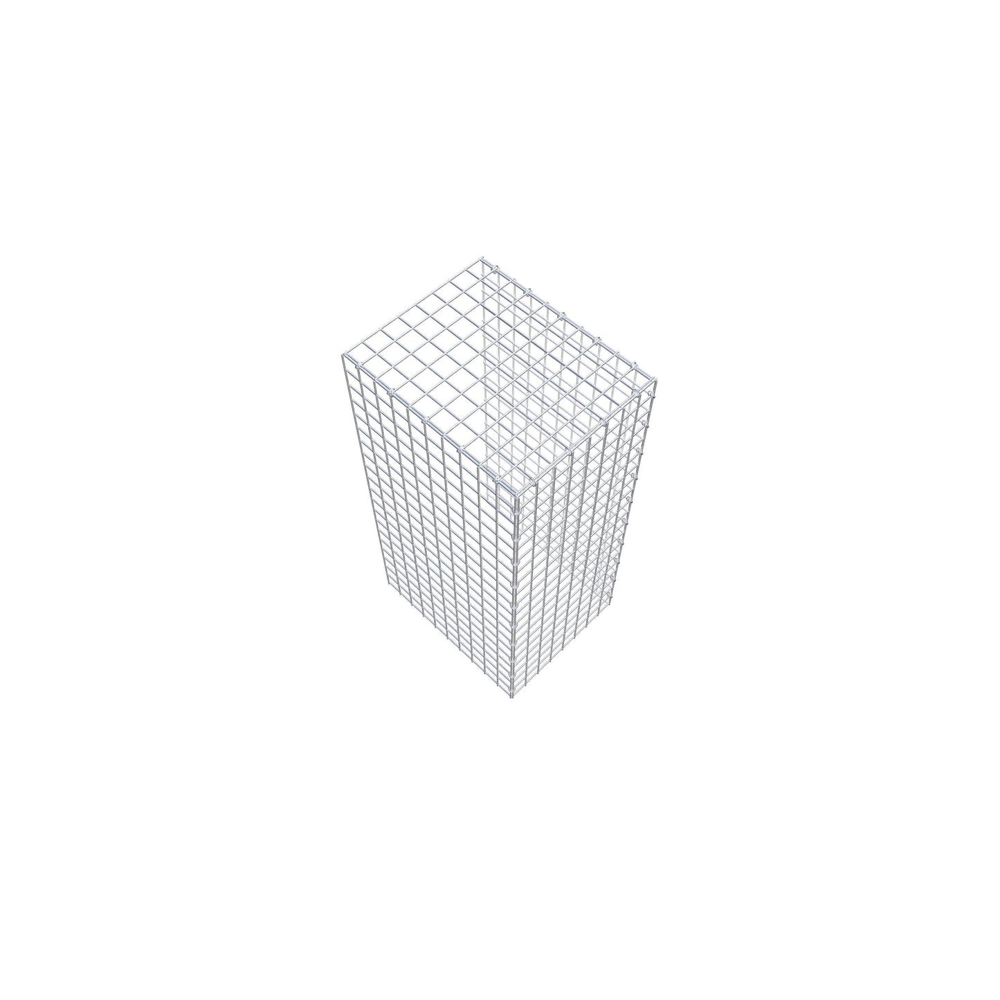 Pila adicional tipo 4 100 cm x 50 cm x 40 cm (L x A x P), malla 5 cm x 5 cm, anillo en C