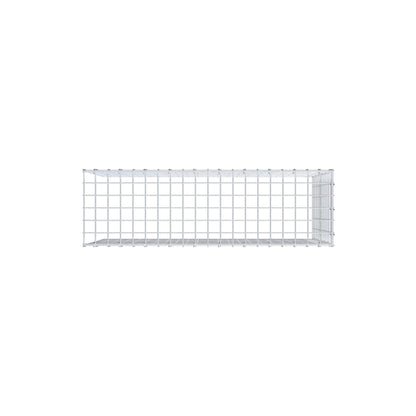 Monteret gabion type 4 100 cm x 60 cm x 30 cm (L x H x D), maskestørrelse 5 cm x 5 cm, C-ring